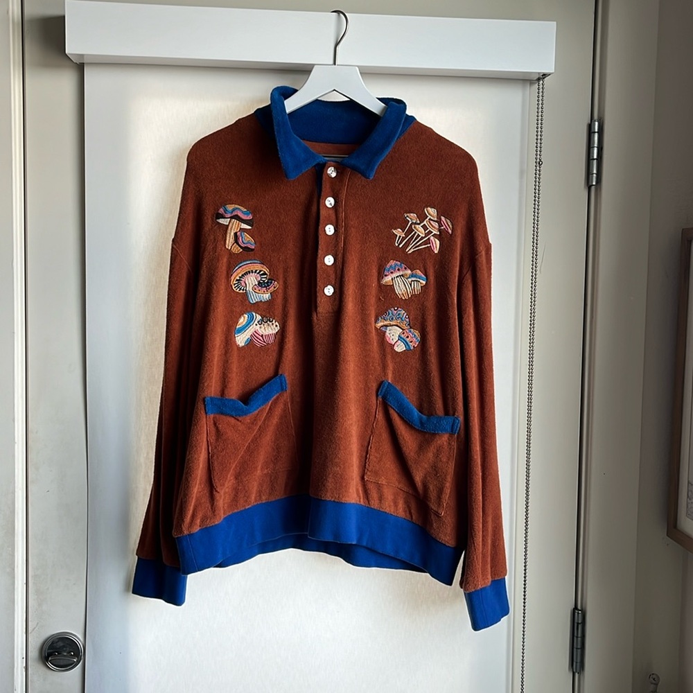 Tombolo ‘Disco Fungi’ Cabana Shirt (Long Sleeve)